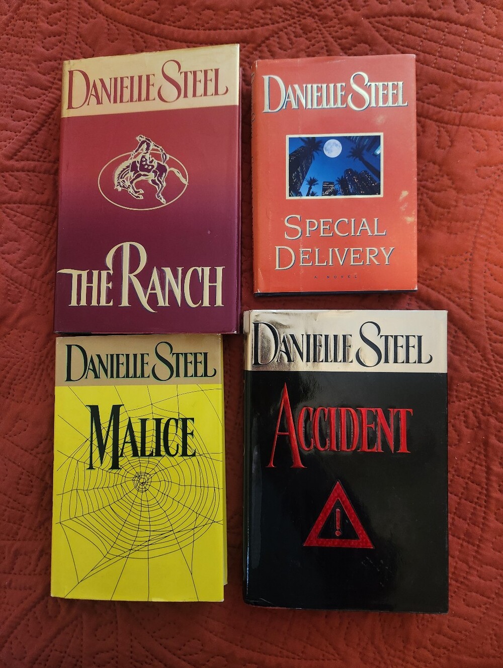 Lot of 4 Danielle Steele hardback books